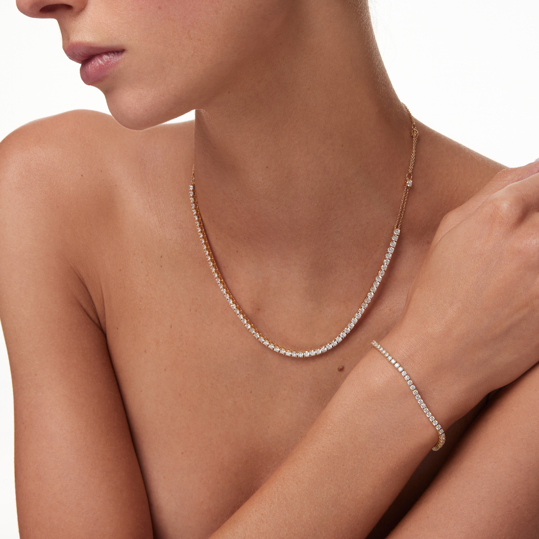 RIVIERA Line Diamond Tennis Bracelet