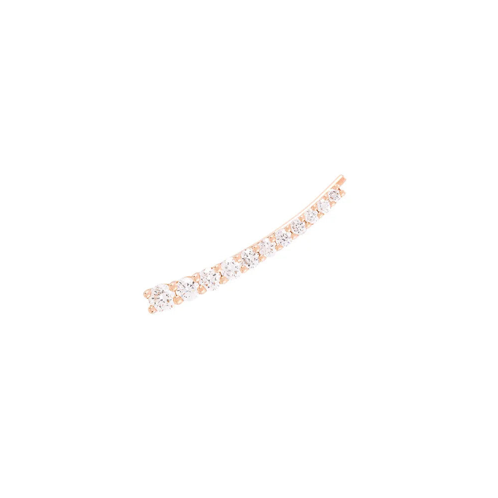 DASHA Superfine Diamond Ear Cuff Single