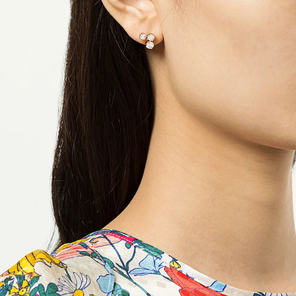 EVA Diamond Stud Earring Single