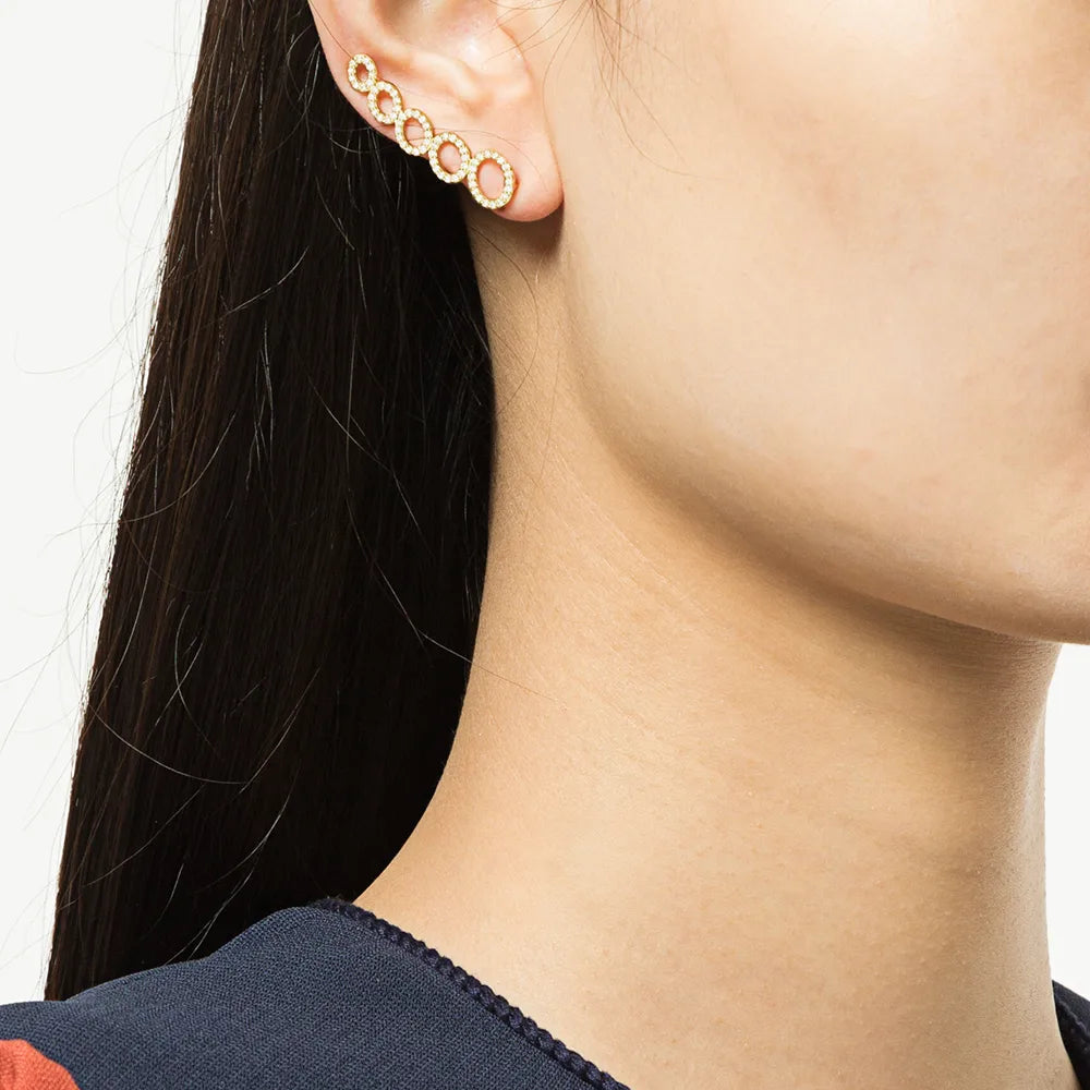 CLOUD Diamond Ear Cuff Single