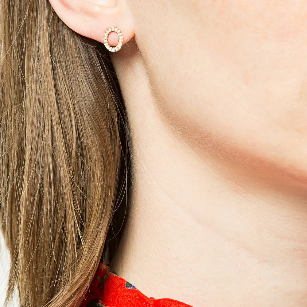 CLOUD Diamond Stud Earring Single