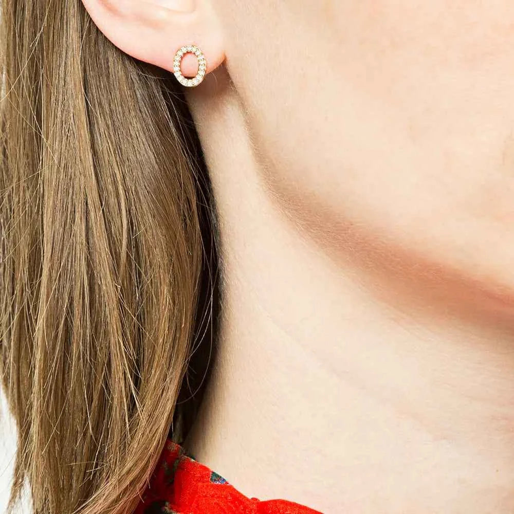 CLOUD Diamond Stud Earring Single
