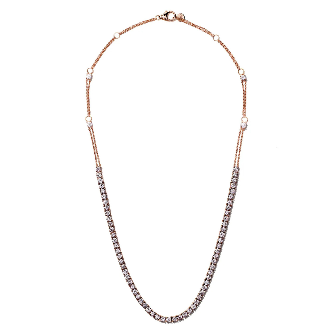 RIVIERA Diamond Tennis Necklace 8.00ct