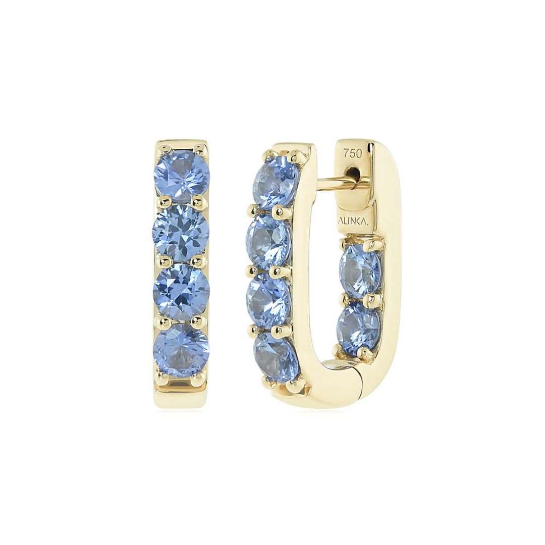 LINKA Grande Blue Sapphire Earrings Pair