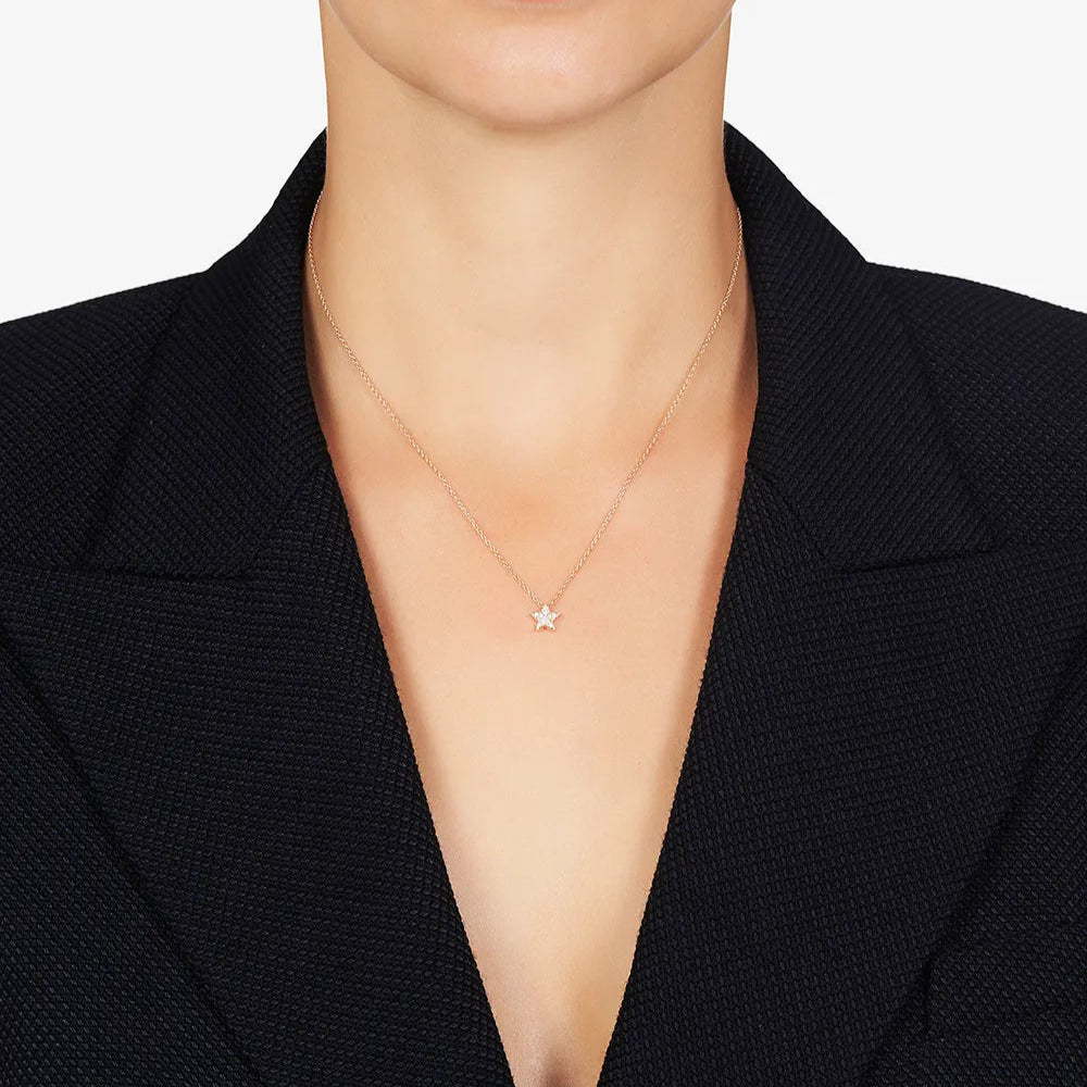STASIA Star Mini Diamond Necklace