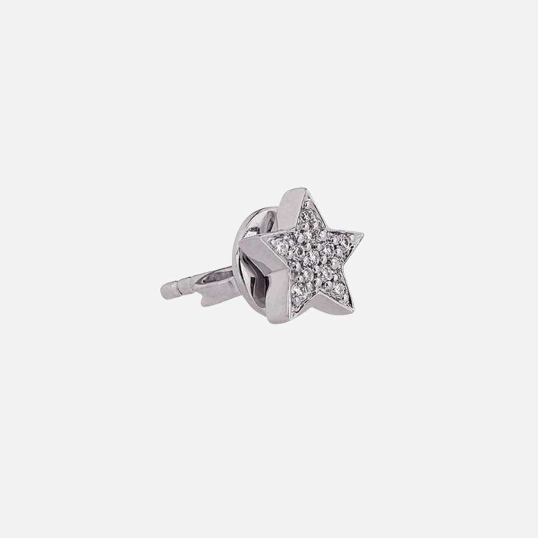STASIA Star Mini Diamond Stud Single