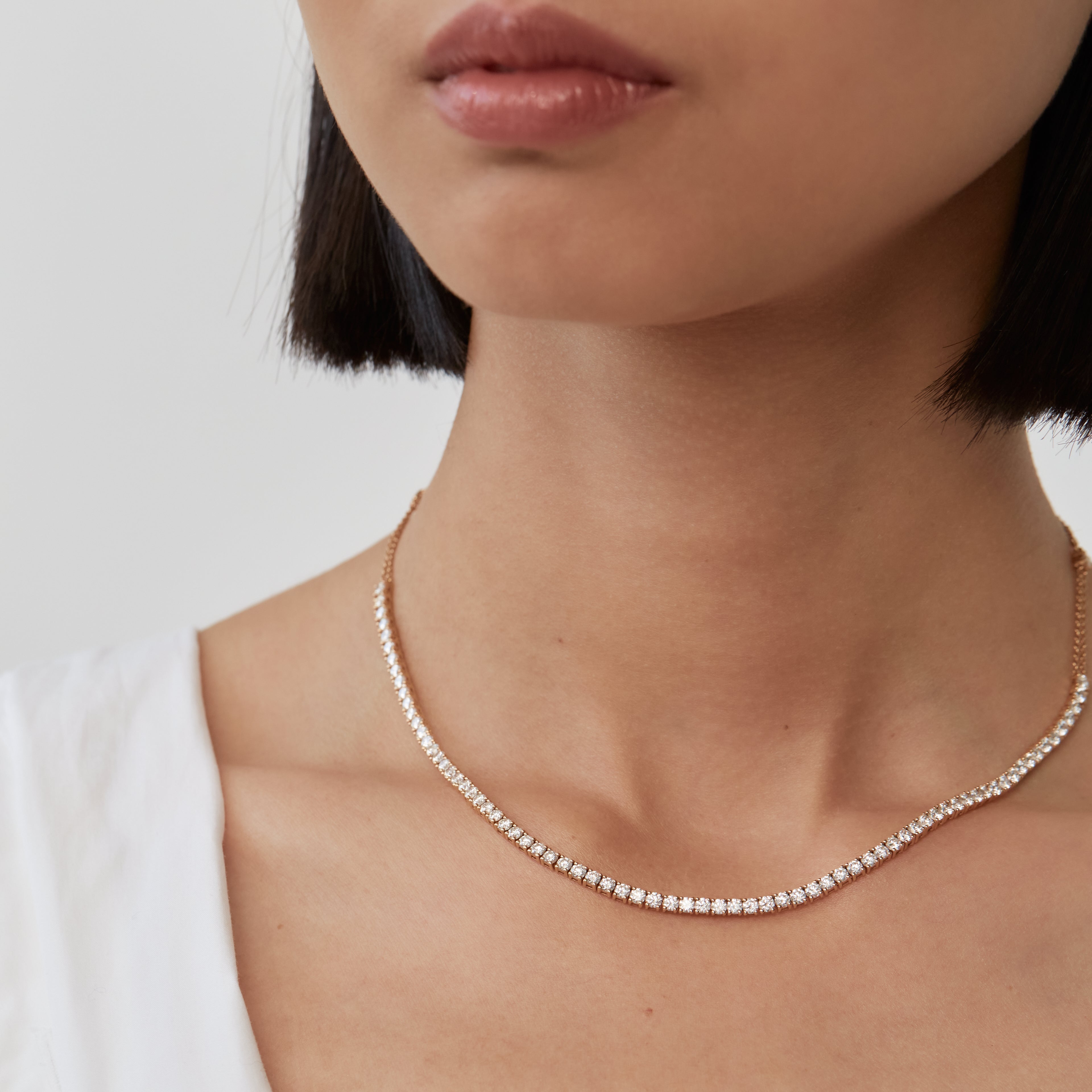 RIVIERA Diamond Tennis Necklace 5.5ct