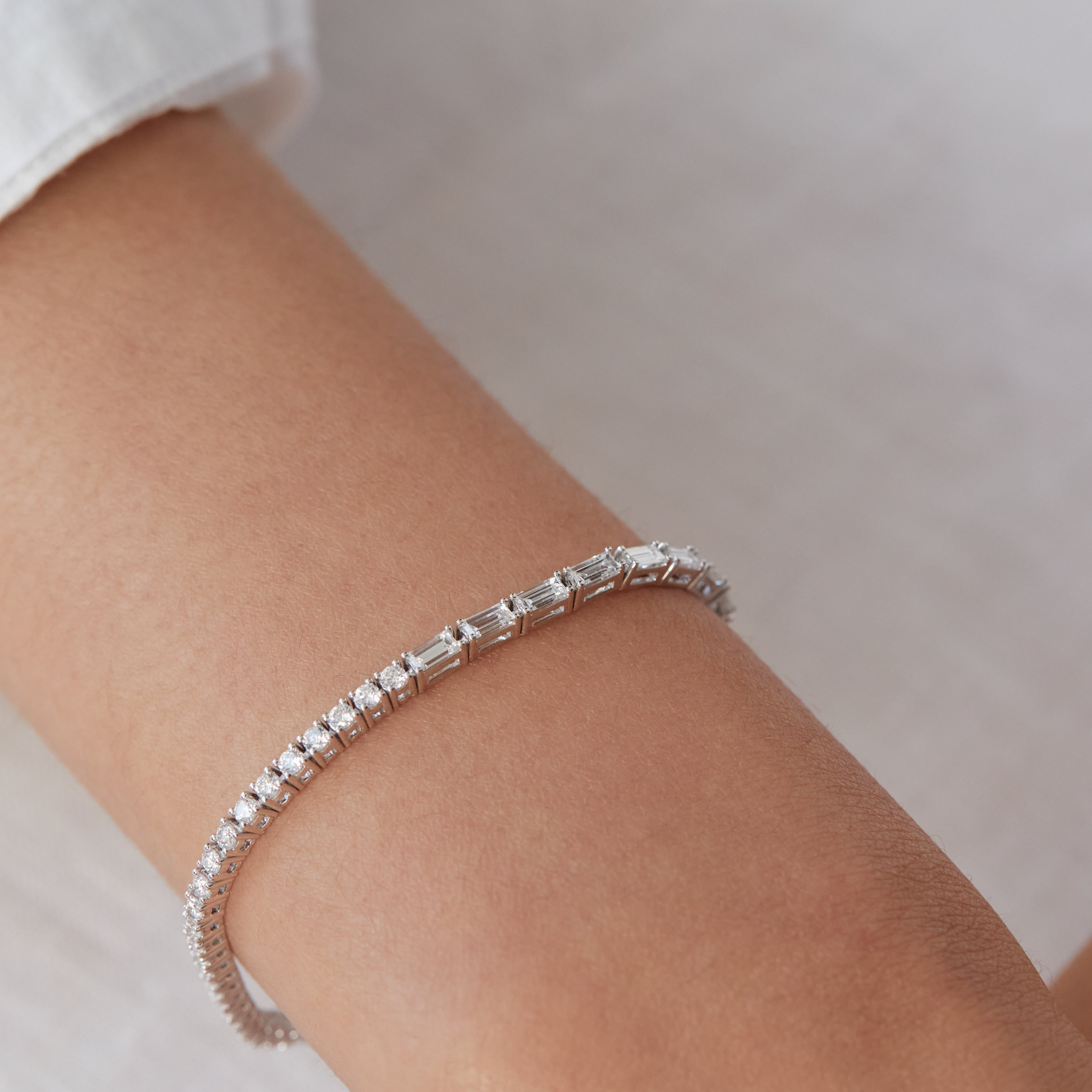 AMALFI Line Grande Diamond Tennis Bracelet