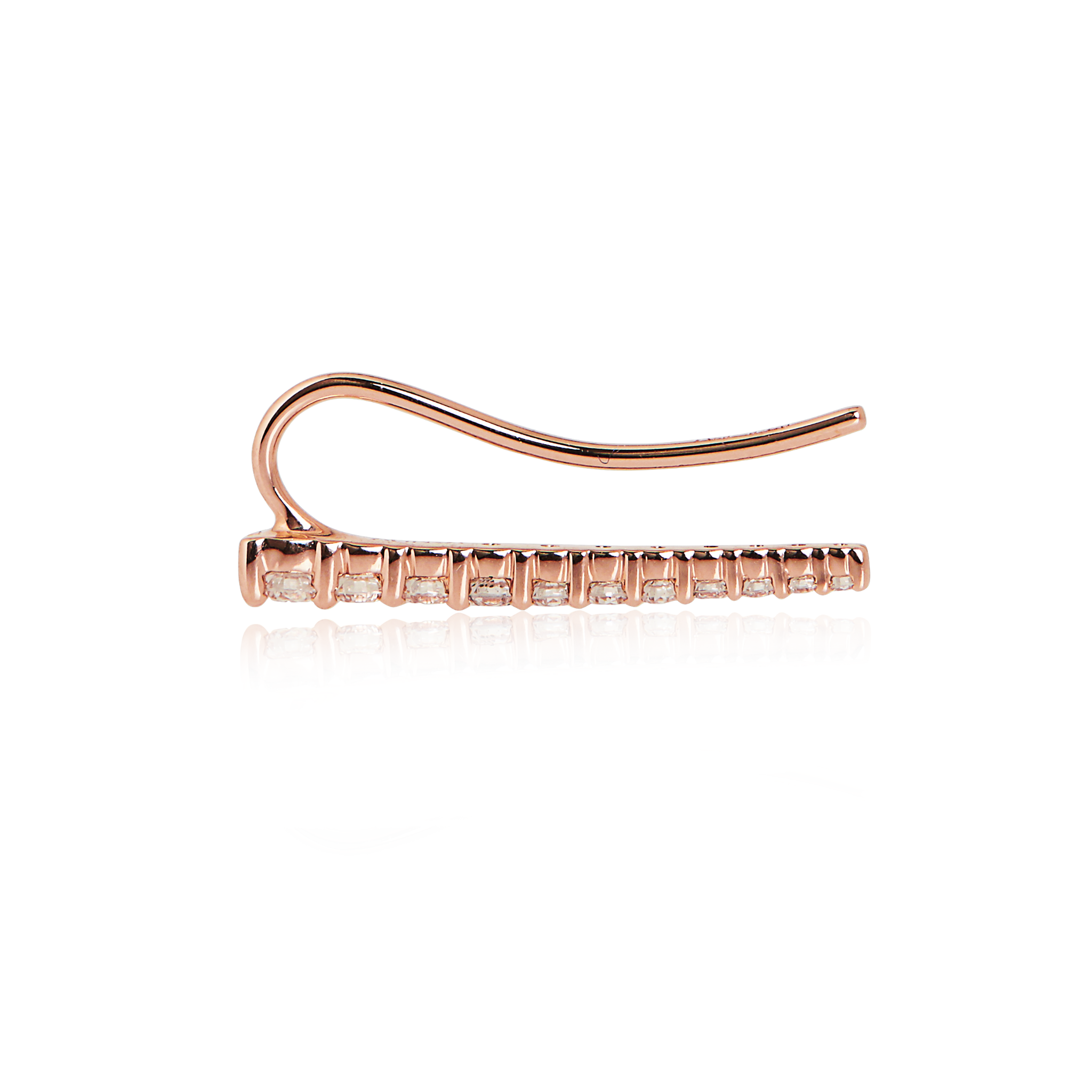 VERA Diamond Ear Cuff Single