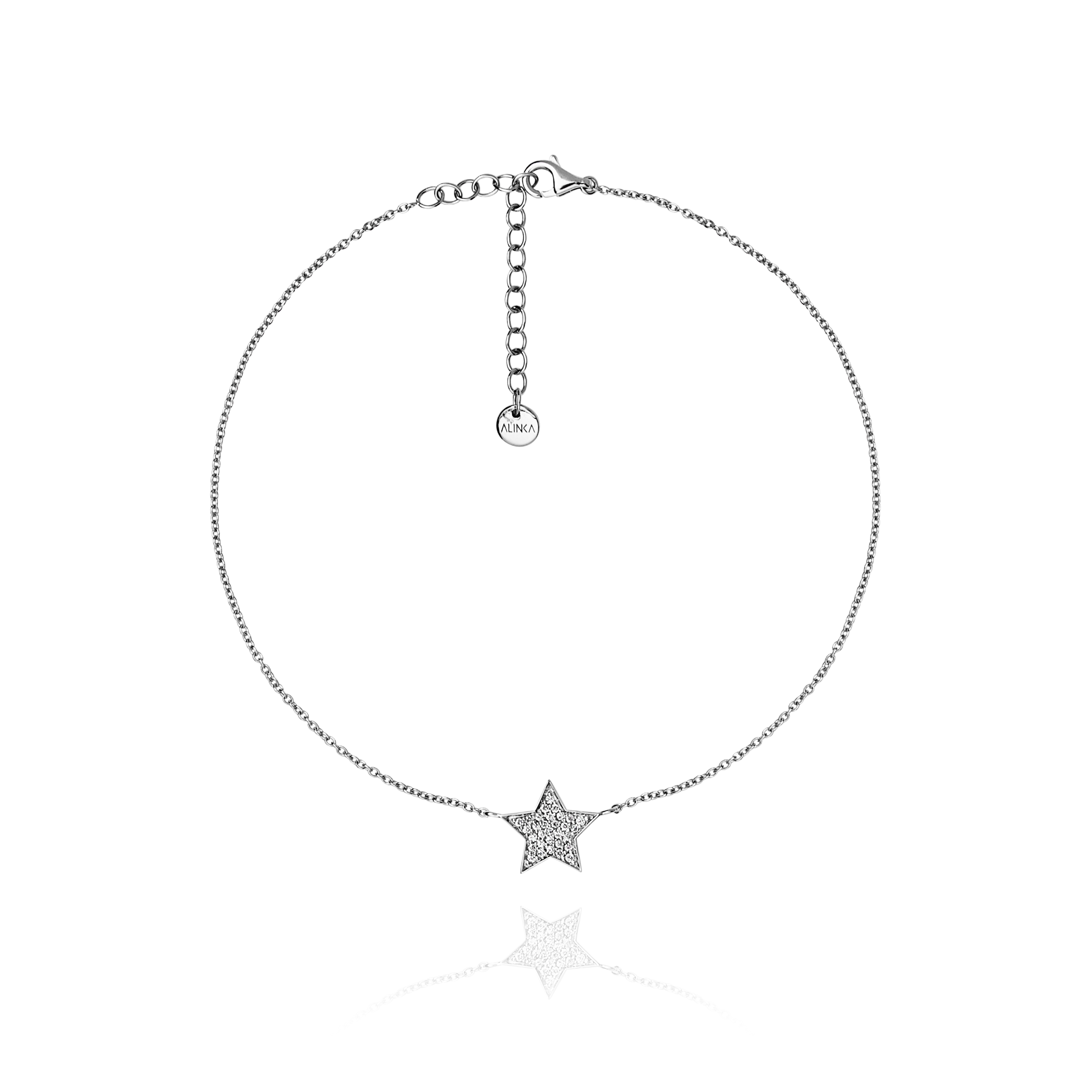 STASIA Star Diamond Anklet