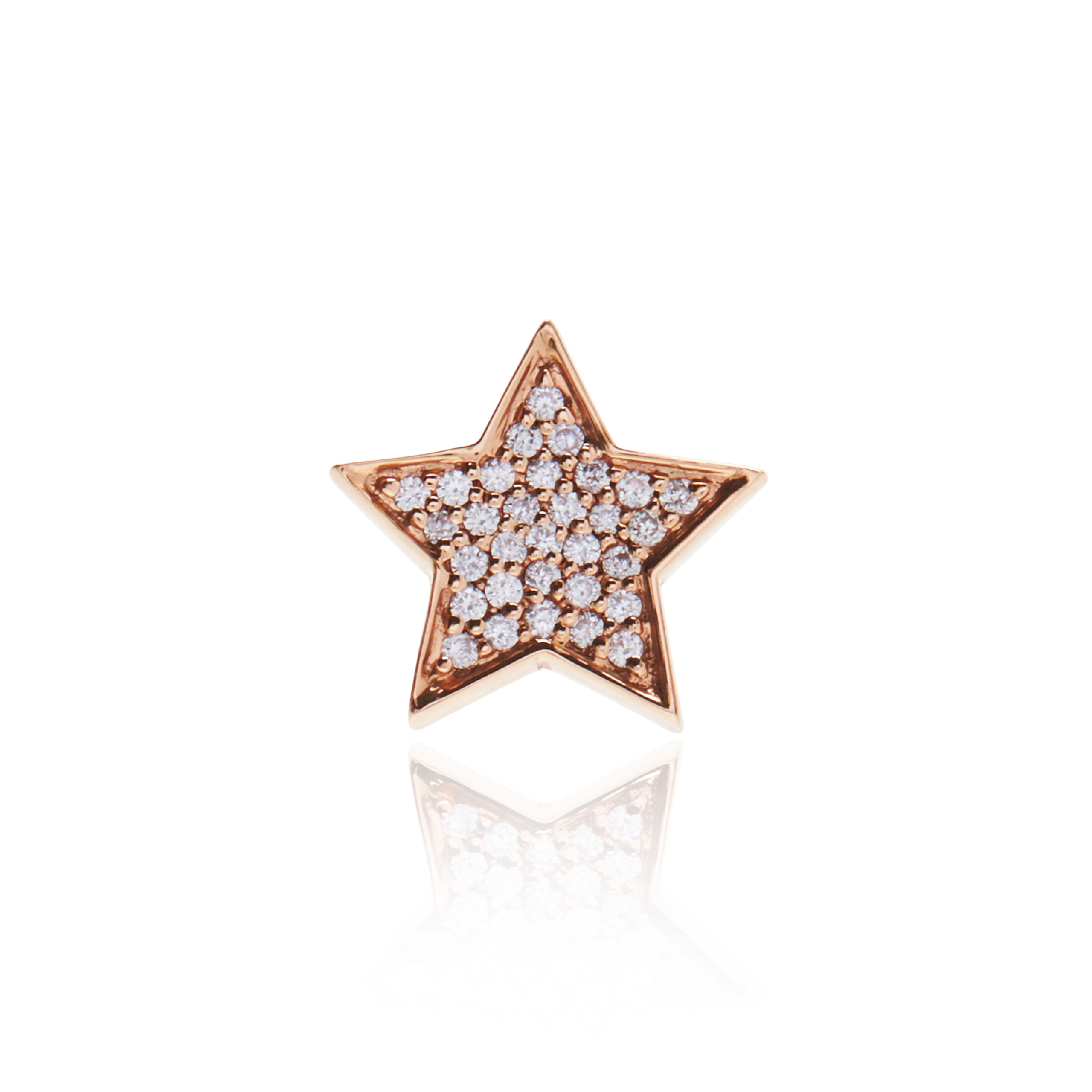 STASIA Star Diamond Stud Earring Single