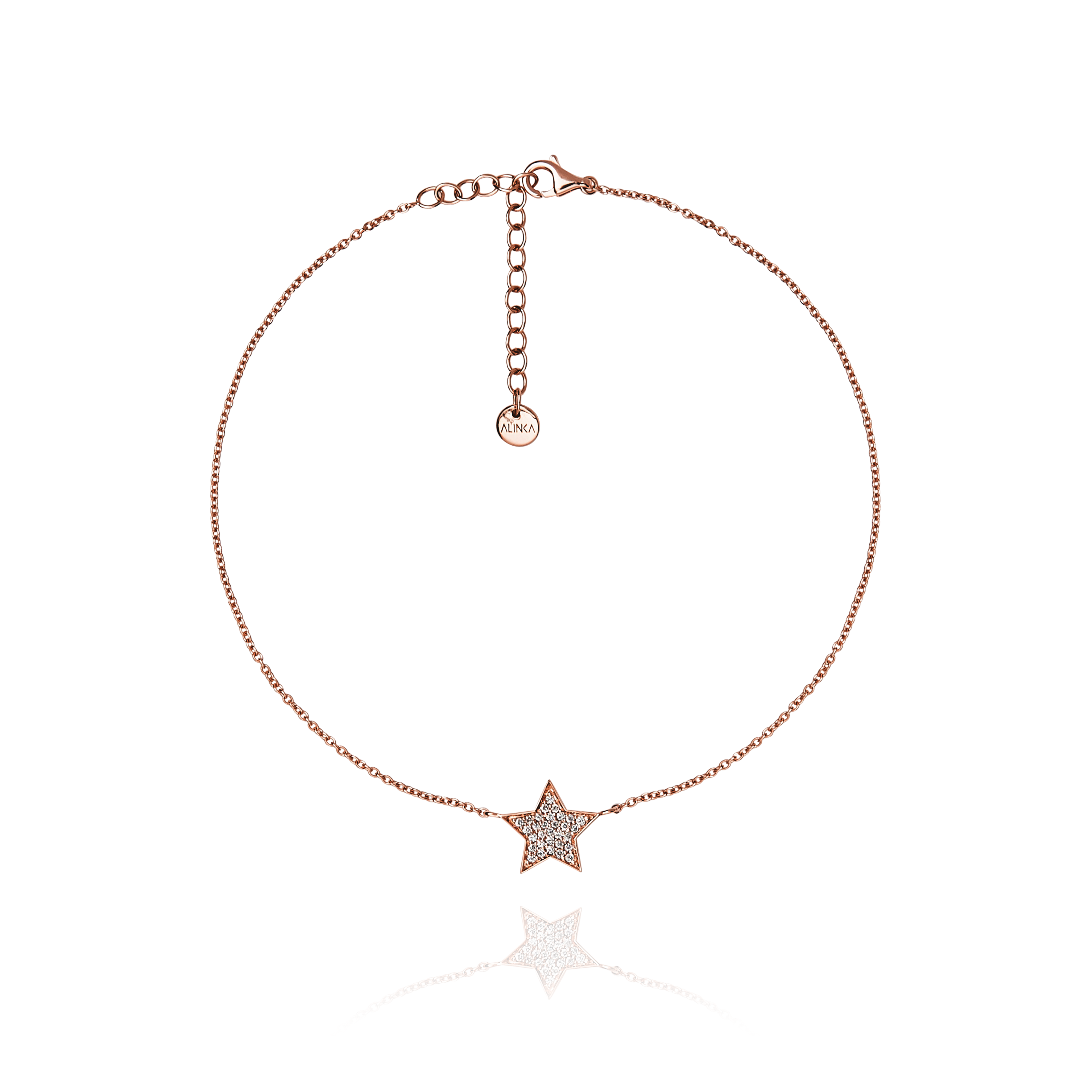 STASIA Star Diamond Anklet