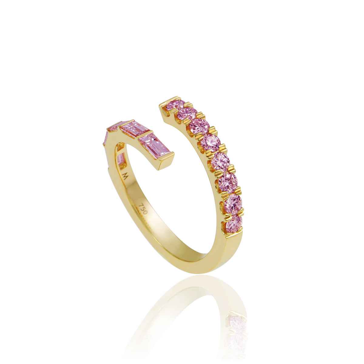 ECLIPSE GRANDE Pink Sapphire Ring