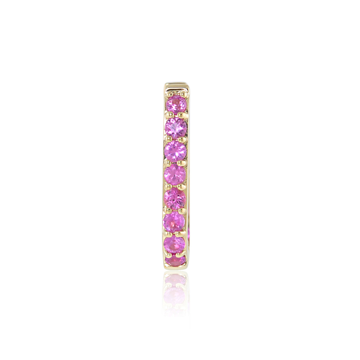 LINKA Mini Pink Sapphire Earring Single