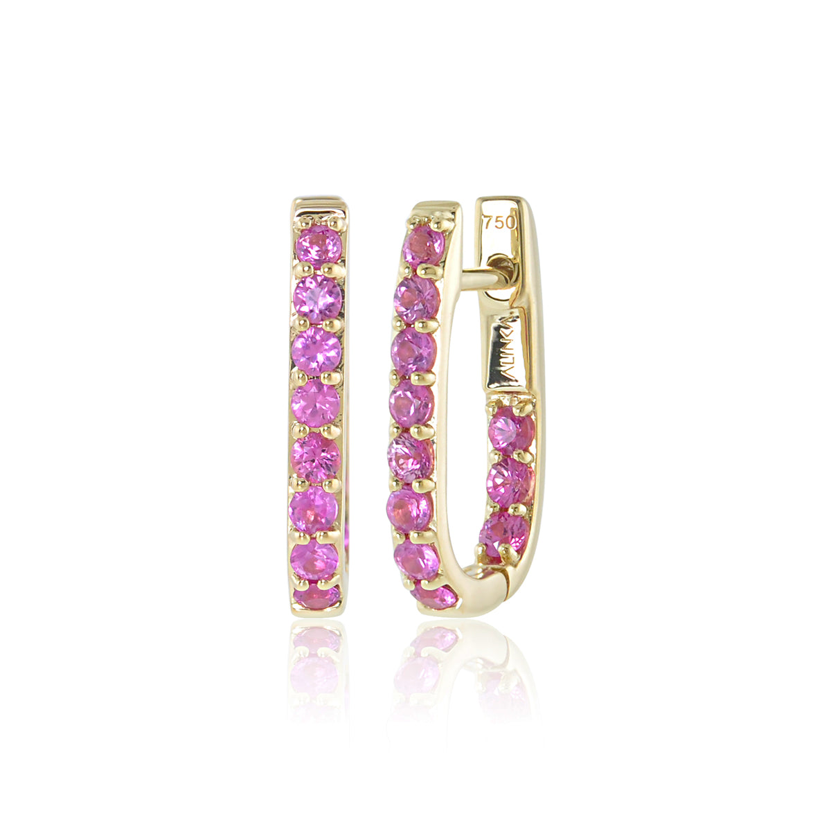 LINKA Mini Pink Sapphire Earring Single