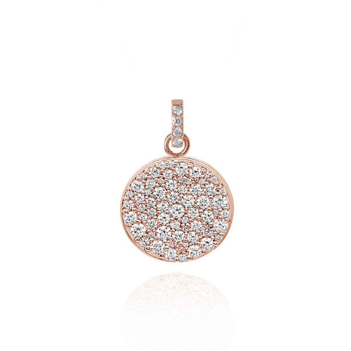 BLACK CAVIAR White Diamond Pendant