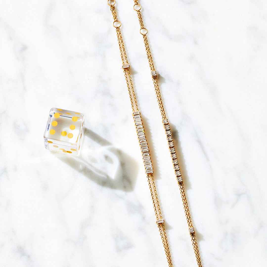 AURORA Baguette Diamond Bracelet