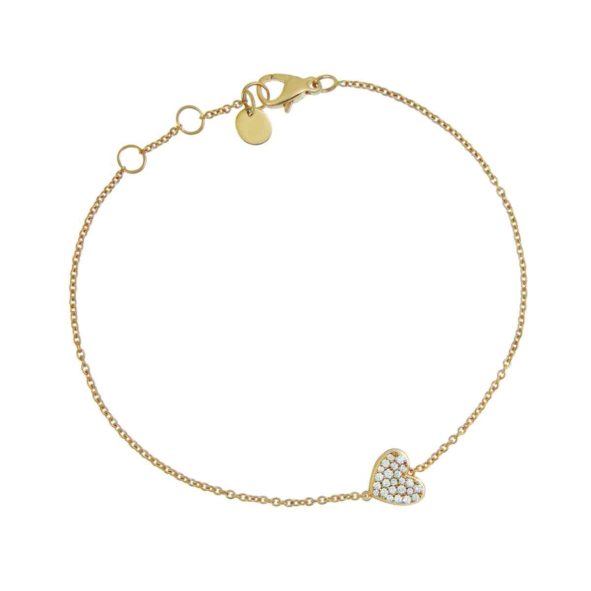 CAVIAR HEART Diamond Bracelet
