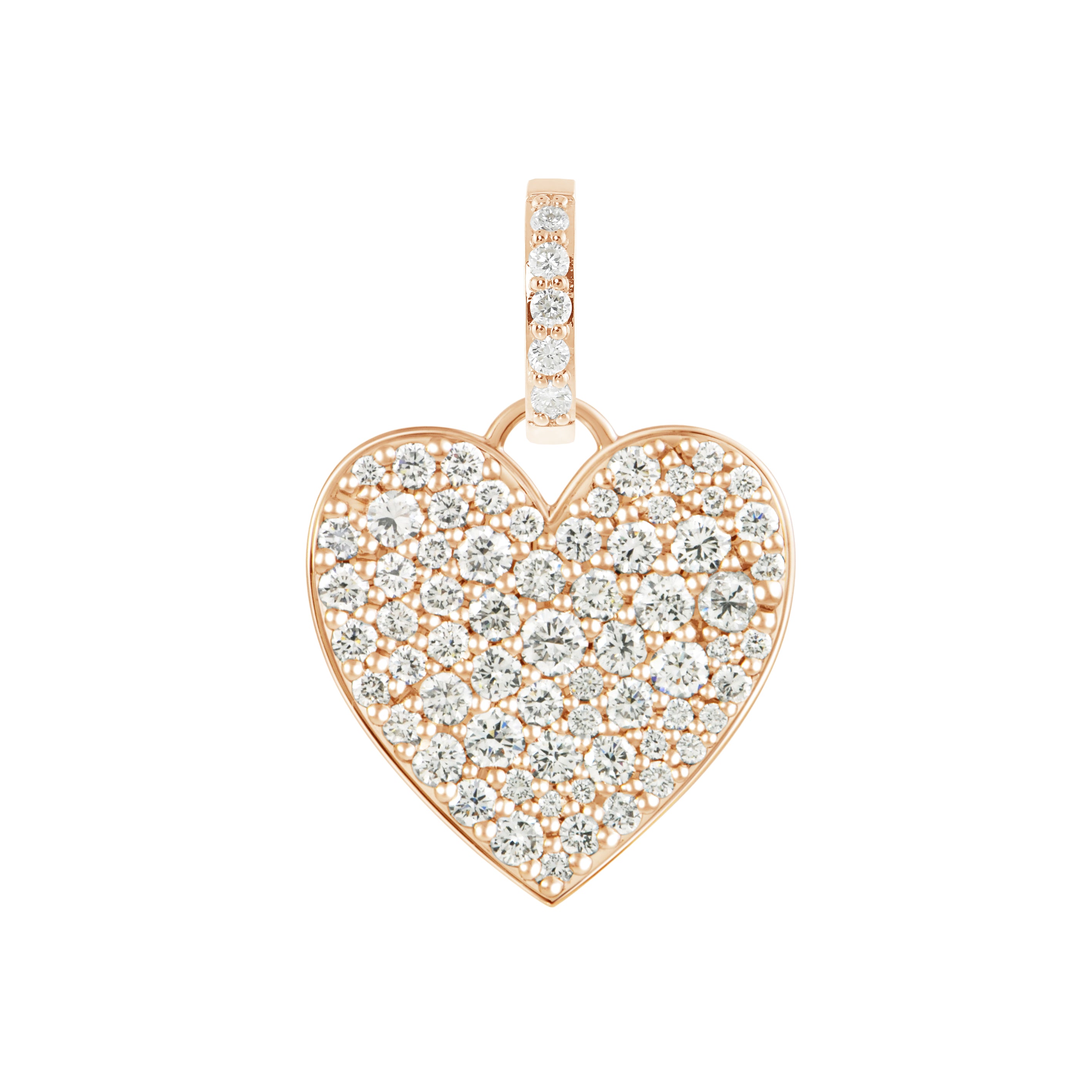 CAVIAR HEART Diamond Pendant