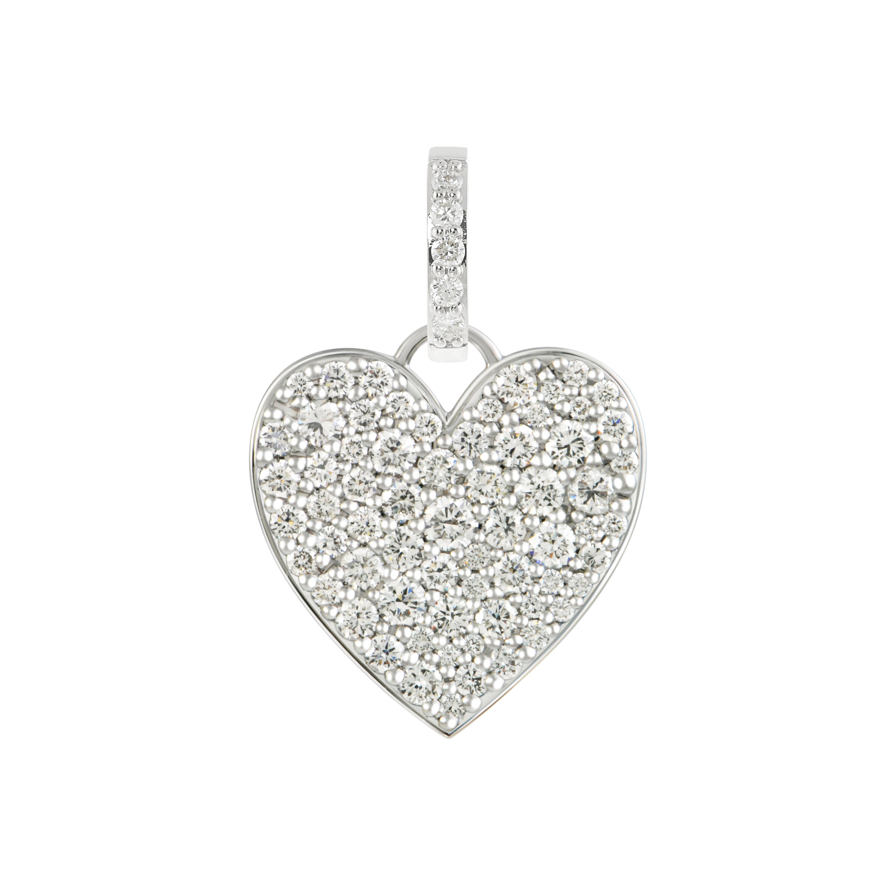 CAVIAR HEART Diamond Pendant