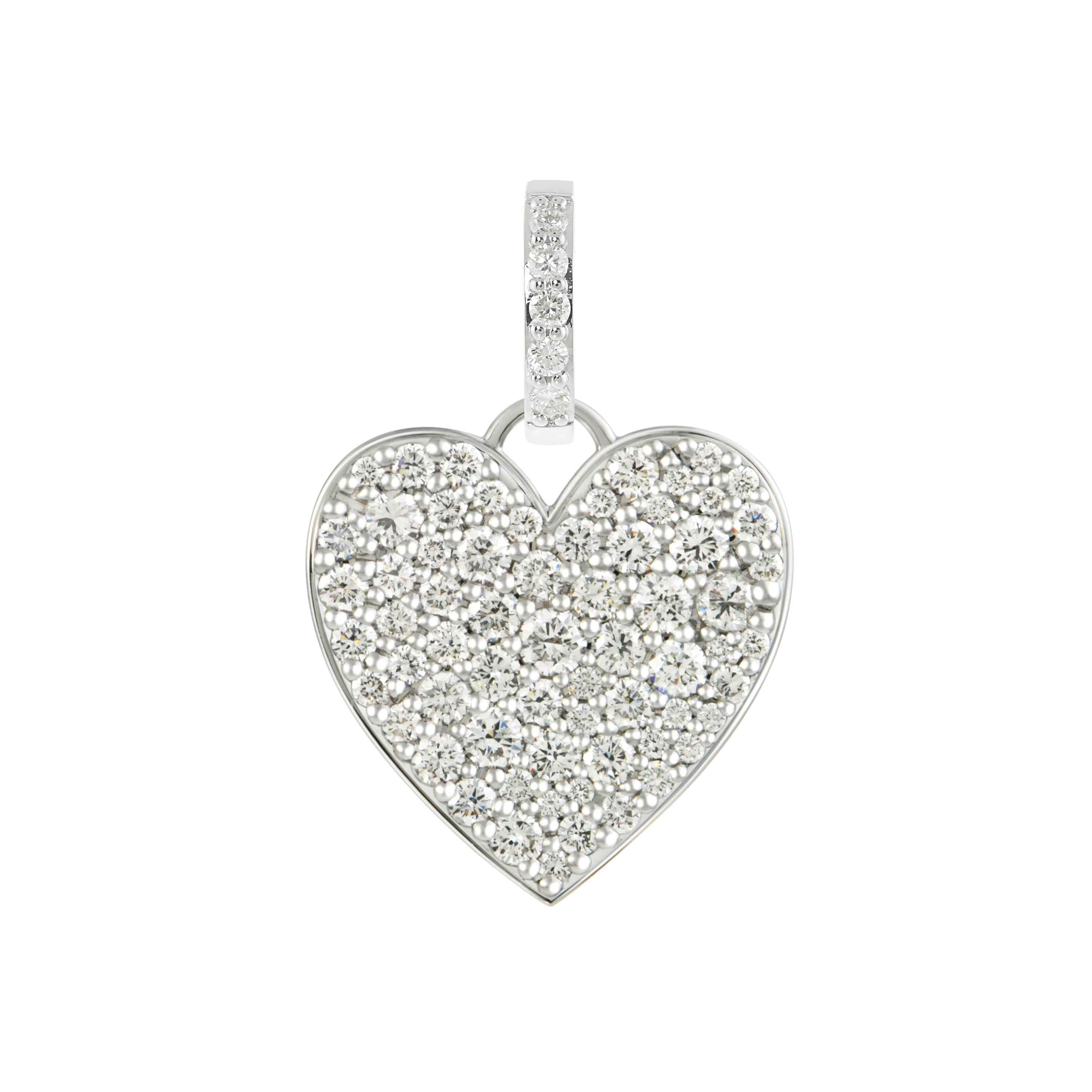 CAVIAR HEART Diamond Pendant