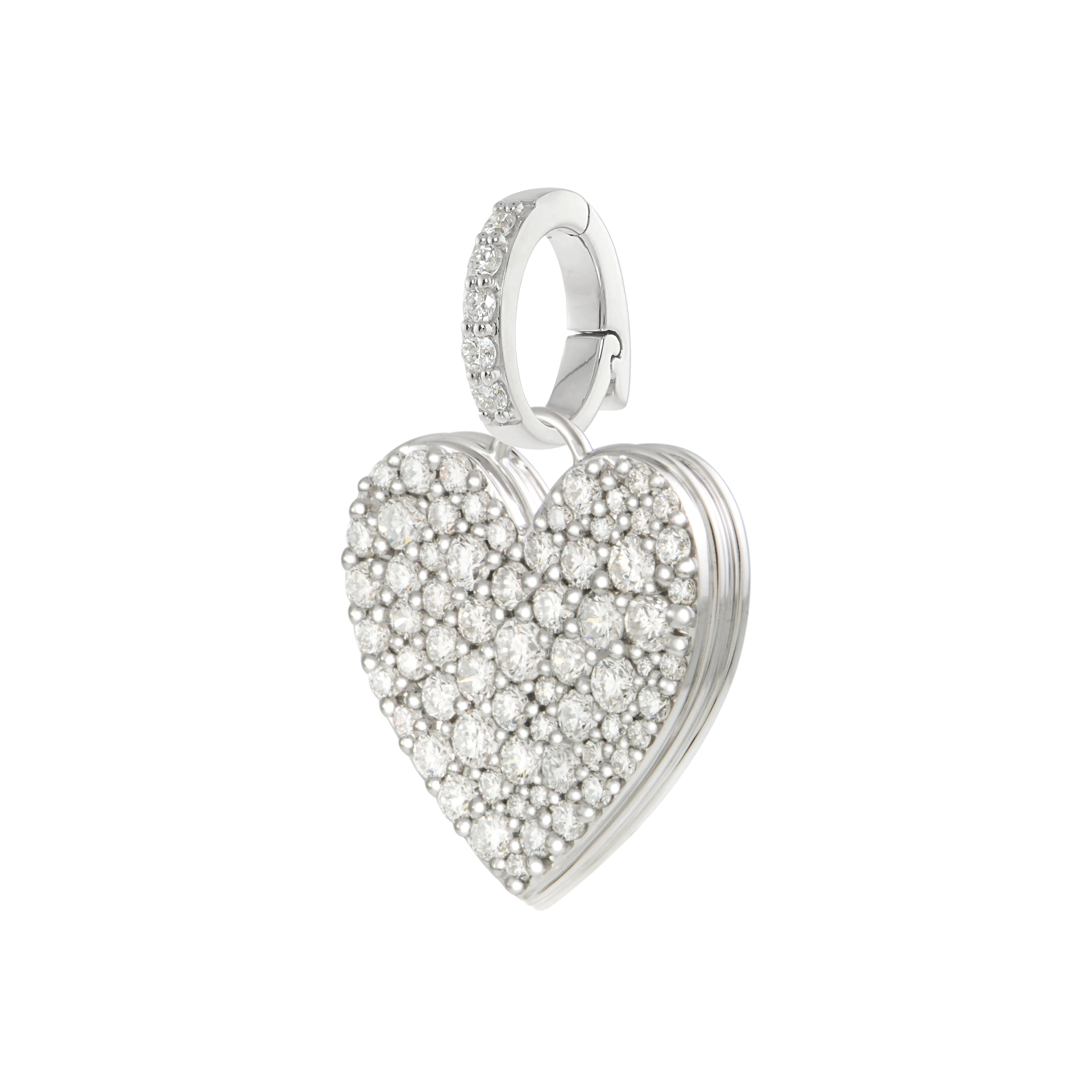 CAVIAR HEART Diamond Pendant