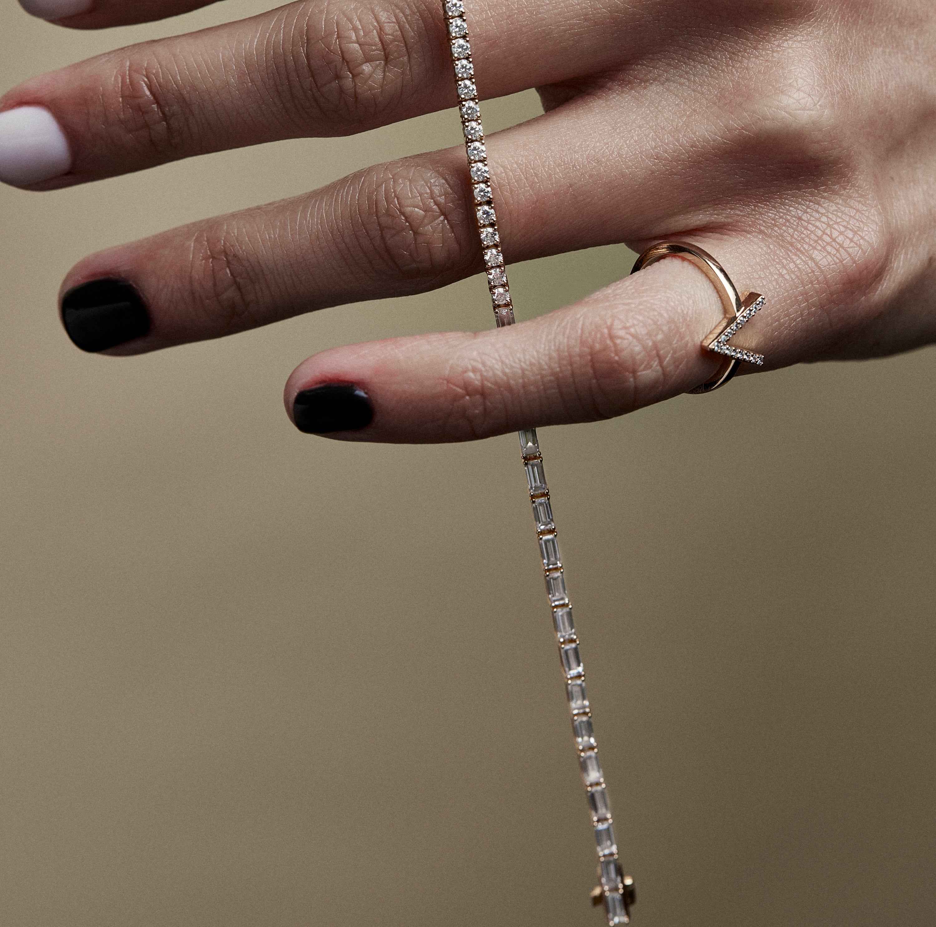 ECLIPSE Line Grande Diamond Tennis Bracelet