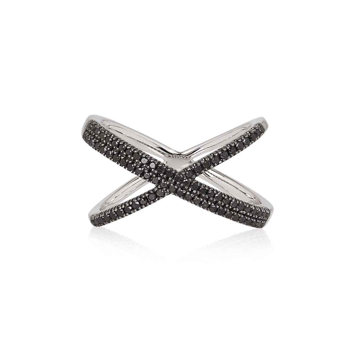 KATIA Superfine Double Black Diamond Ring
