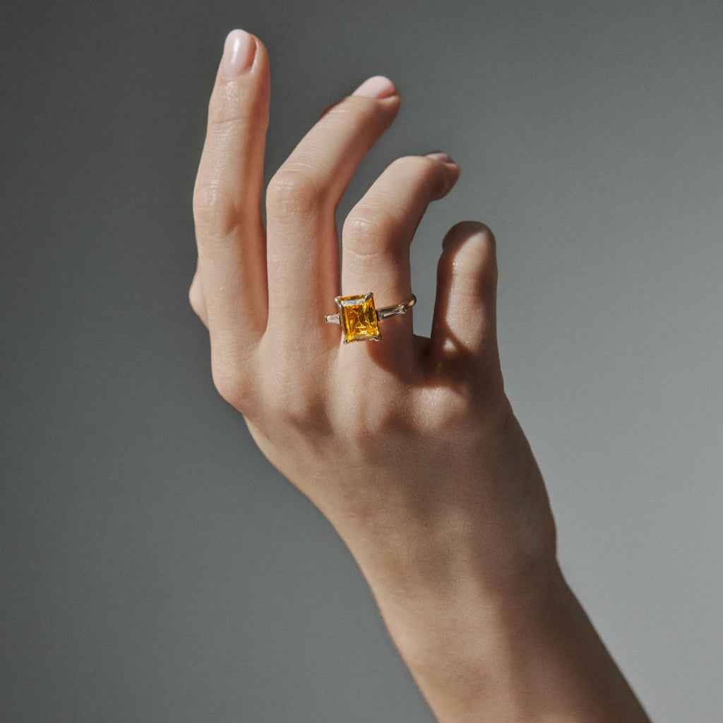 SHOULDER Solitaire Diamond Ring POA