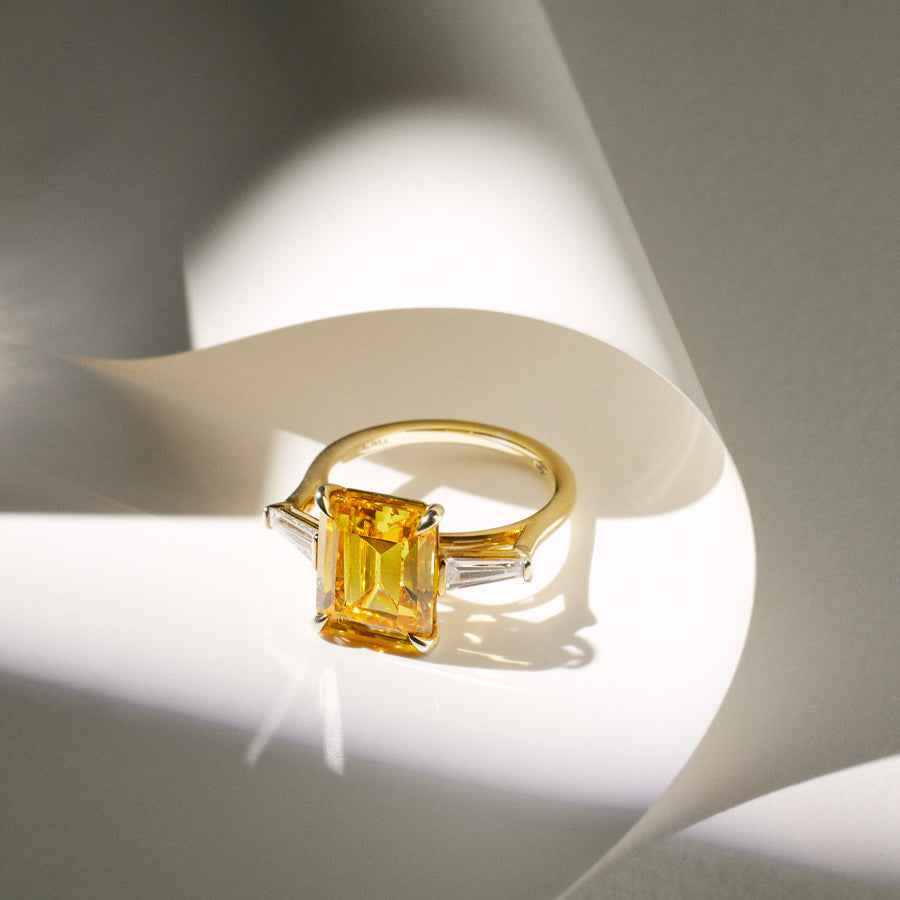 SHOULDER Solitaire Diamond Ring POA