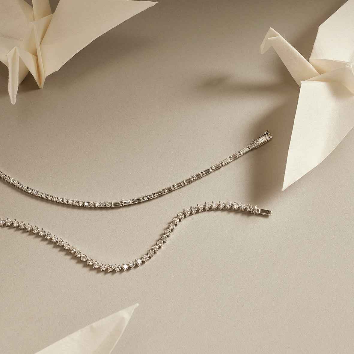 ECLIPSE Line Diamond Tennis Bracelet