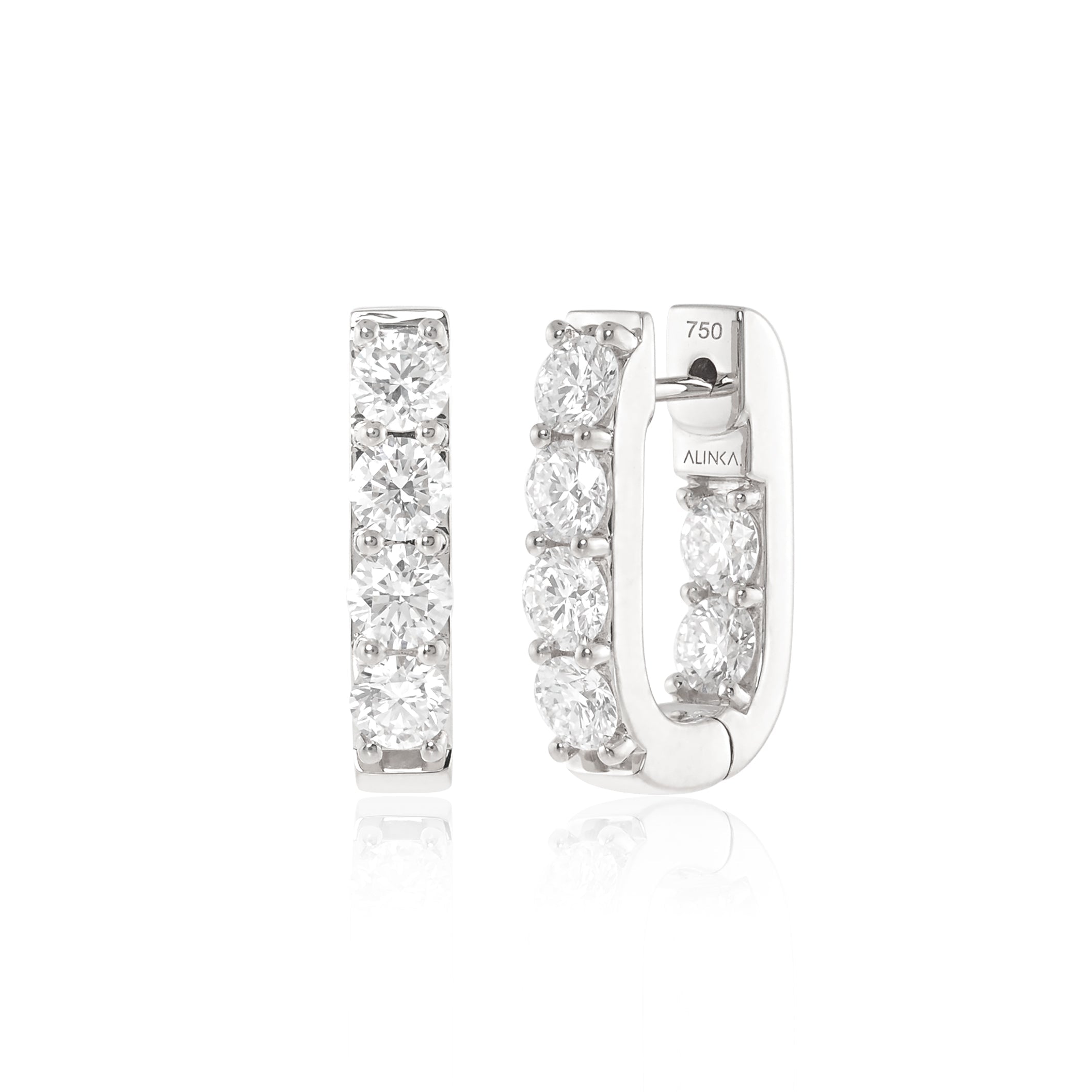 LINKA Grande Diamond Earrings Pair