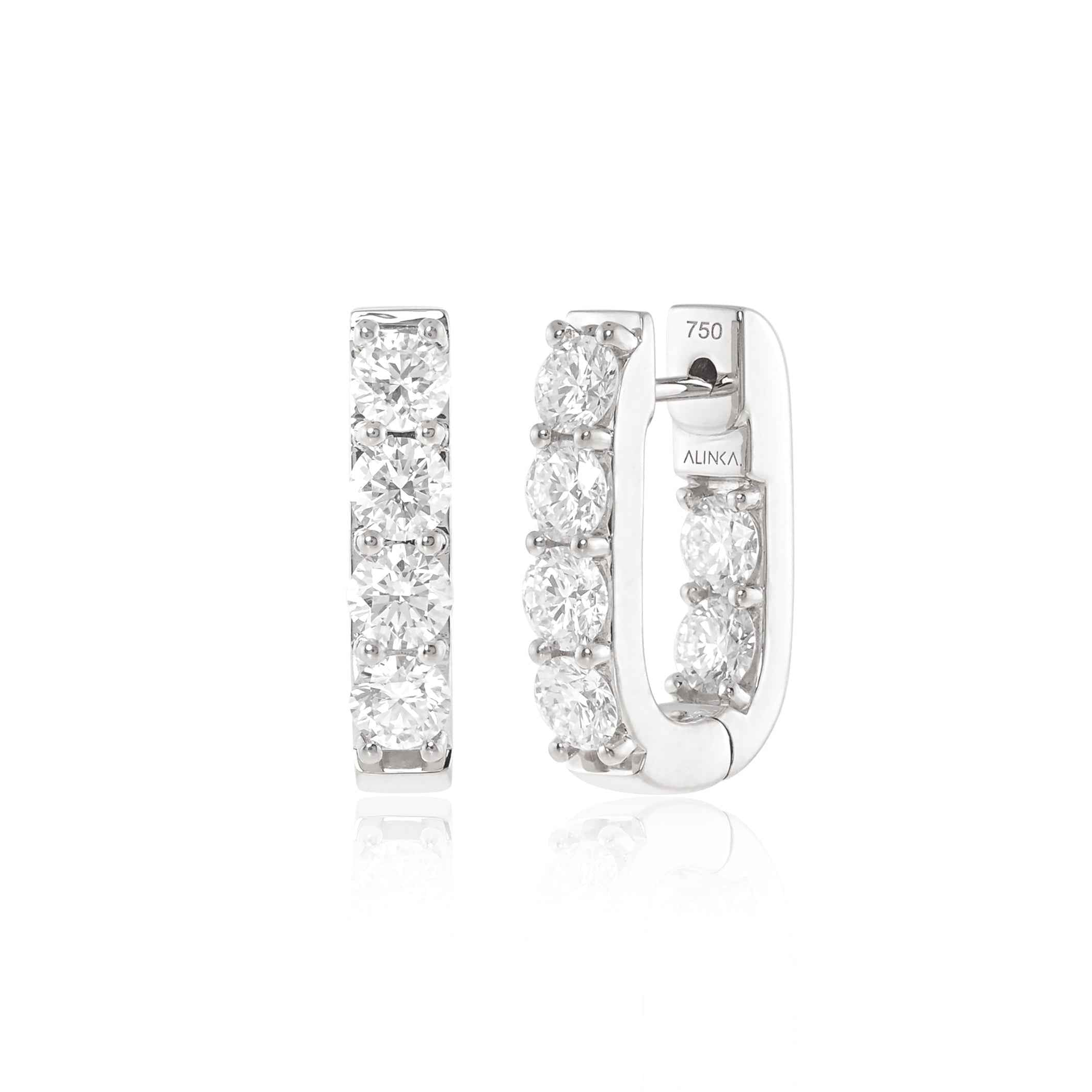 LINKA Grande Diamond Earrings Pair