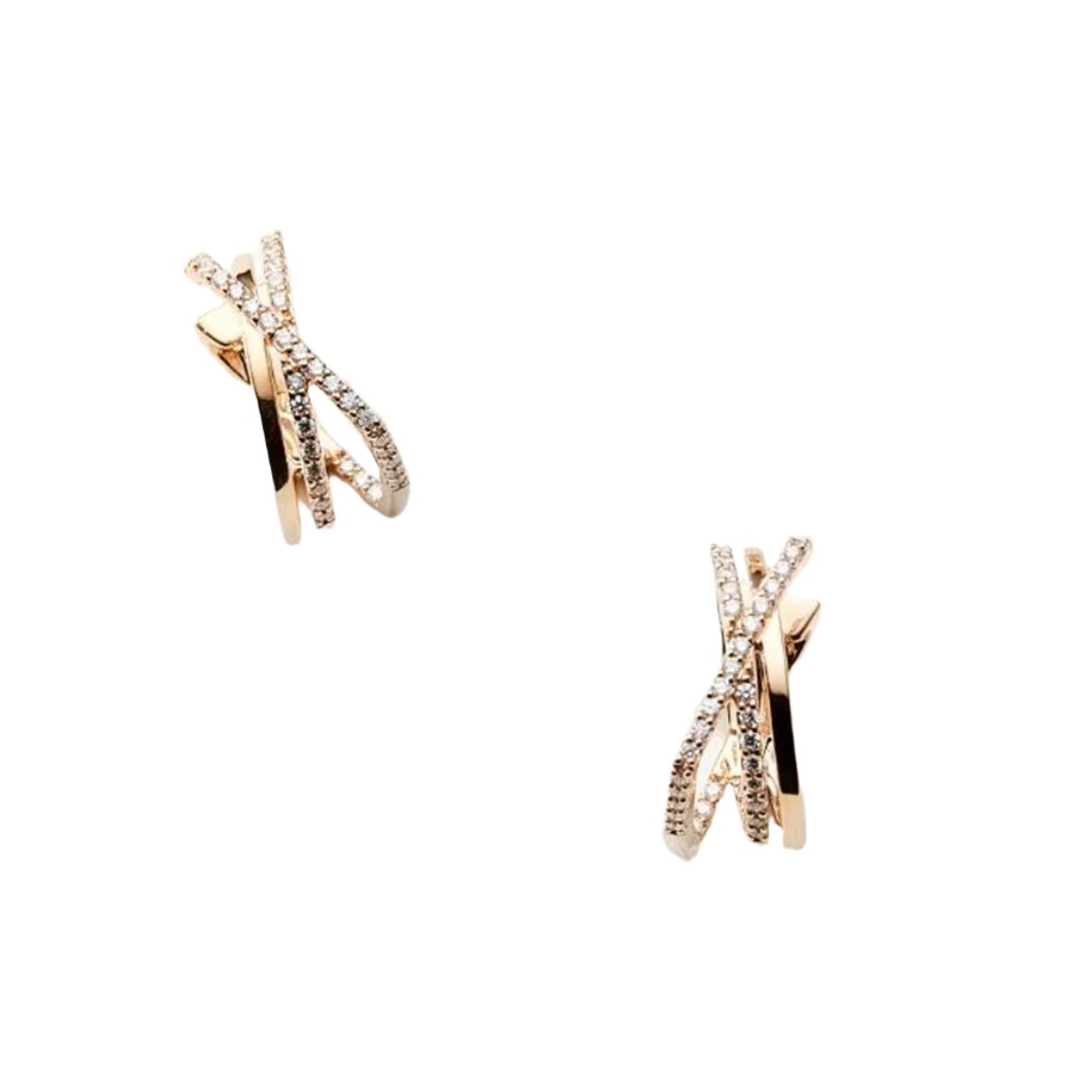 KATIA X Diamond Earrings Pair