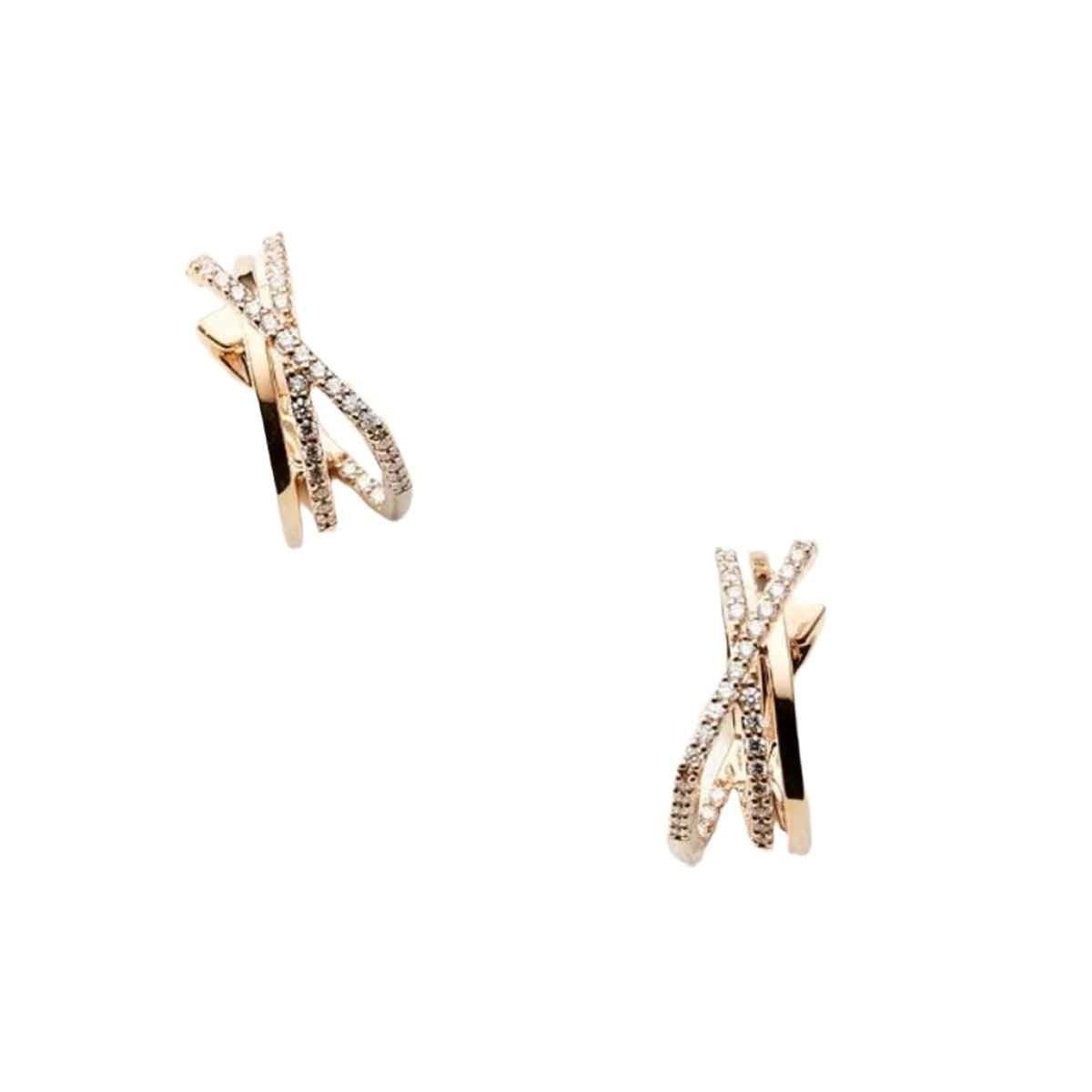 KATIA X Diamond Earrings Pair