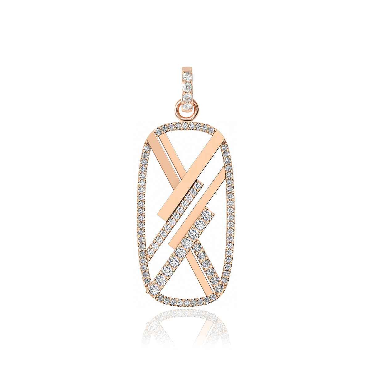 KATIA X Diamond Medallion Pendant