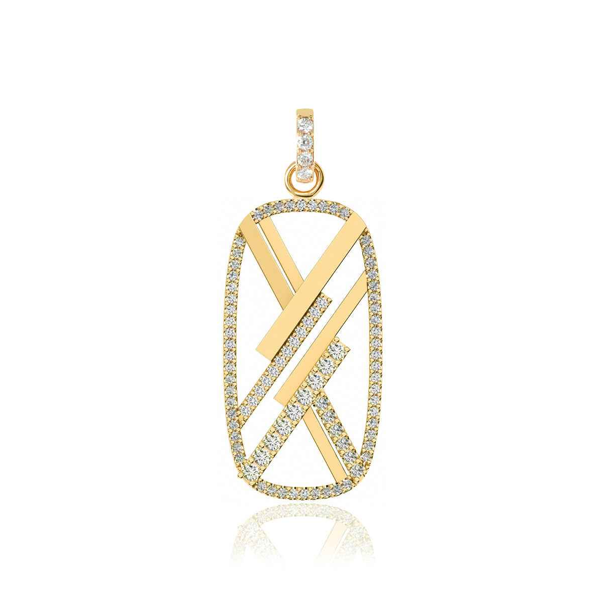 KATIA X Diamond Medallion Pendant