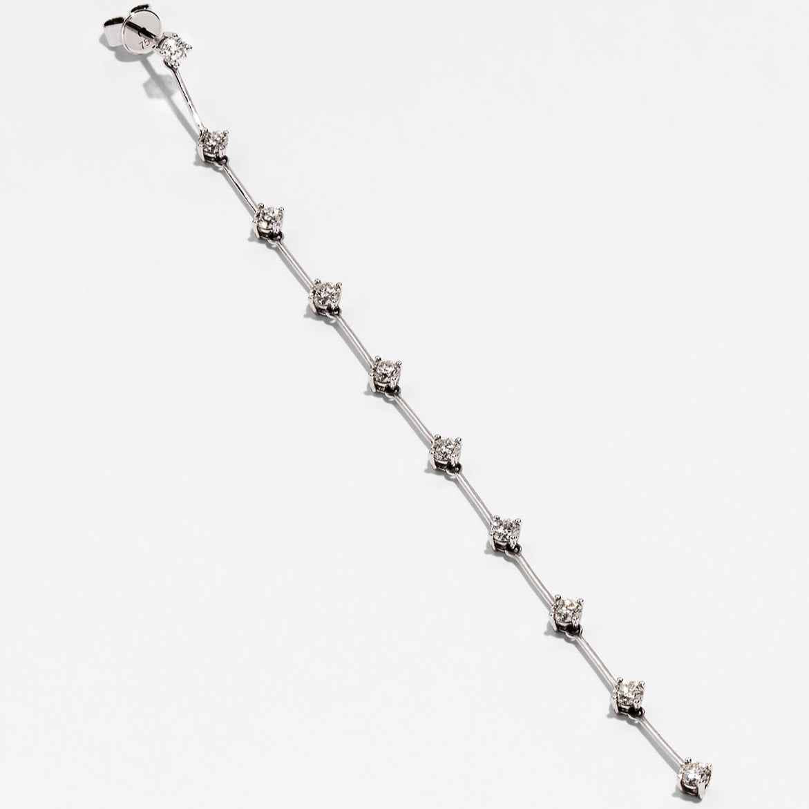 NATALIA Diamond Drop Earring Single