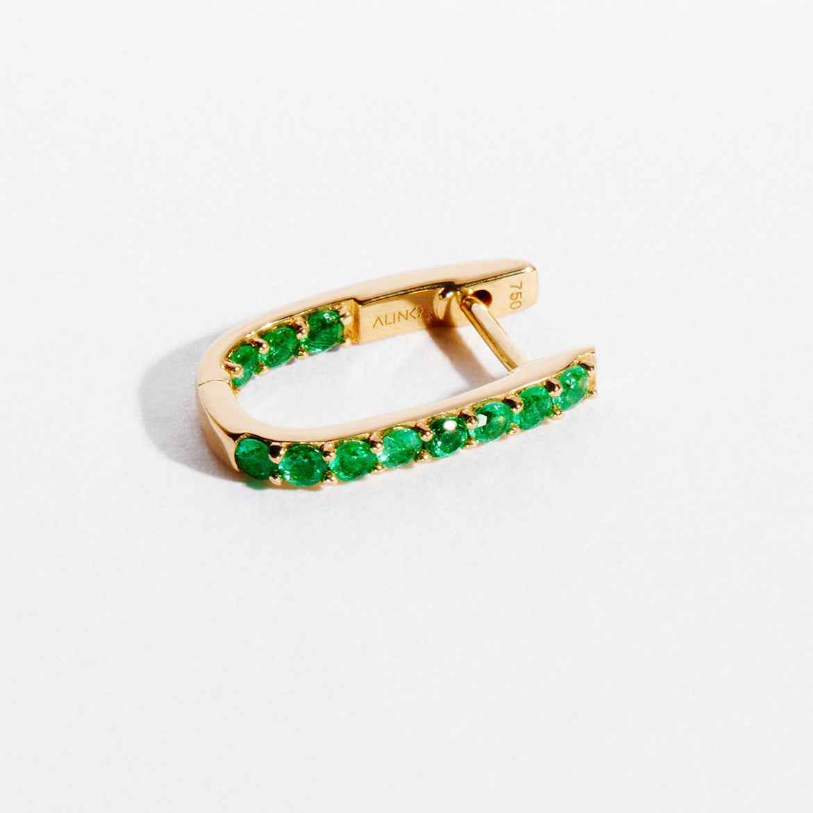LINKA Mini Emerald Earring Single