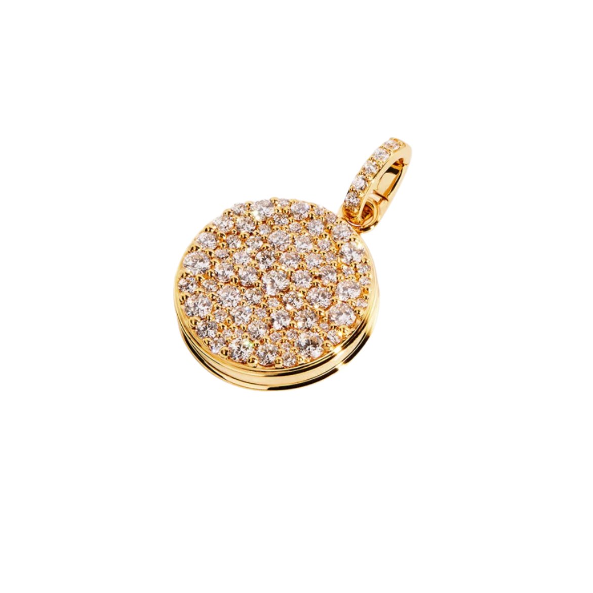 BLACK CAVIAR White Diamond Pendant
