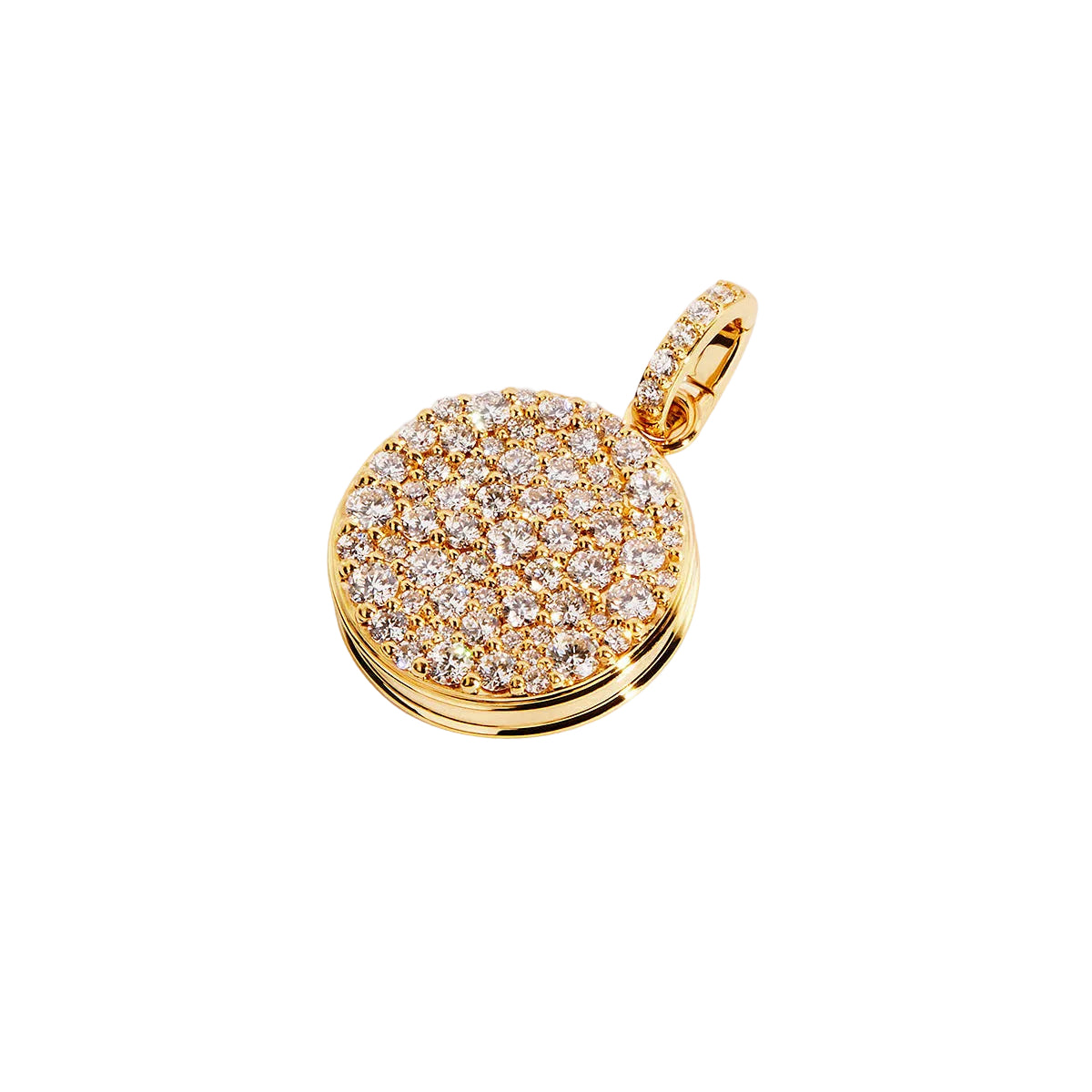 BLACK CAVIAR White Diamond Pendant