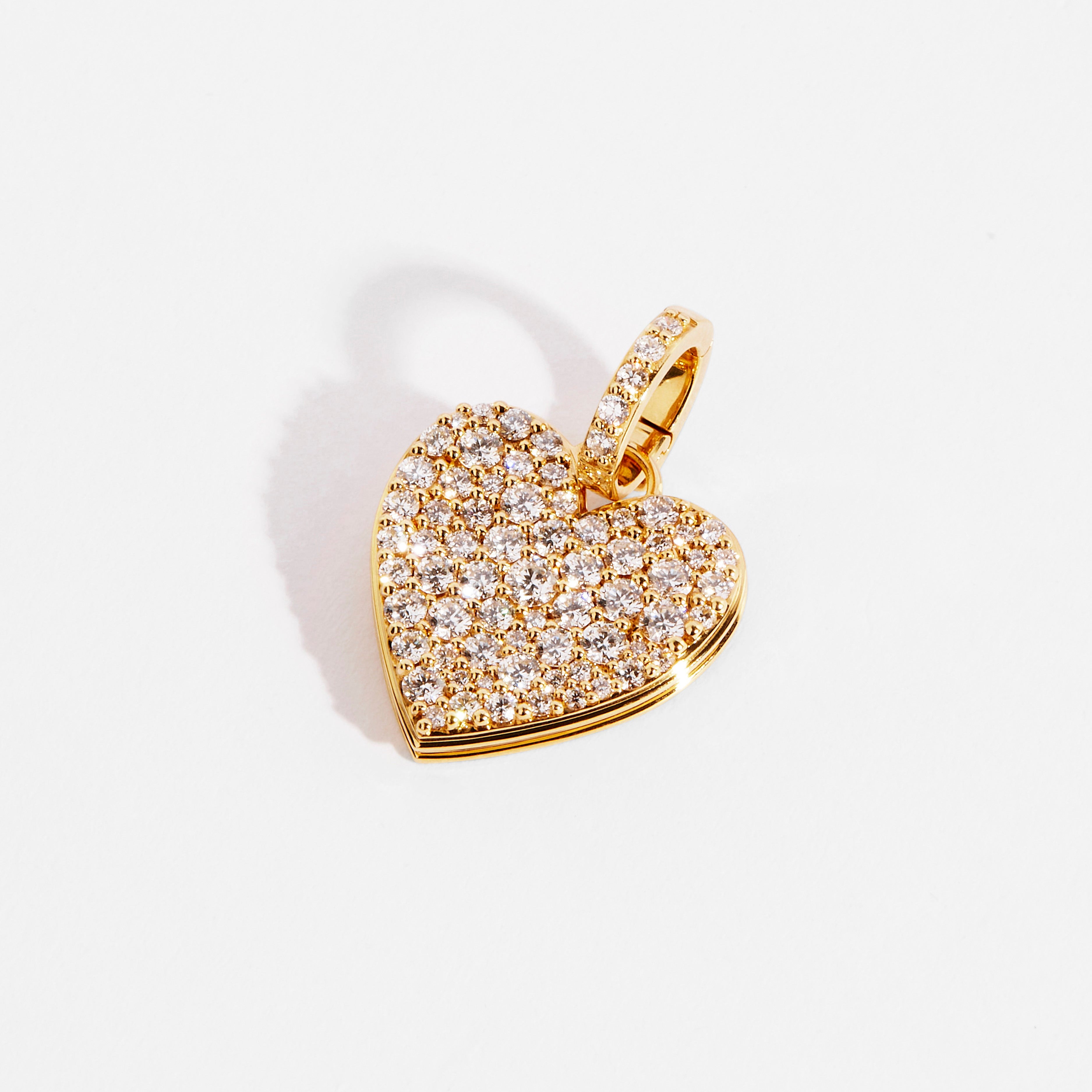 CAVIAR HEART Diamond Pendant