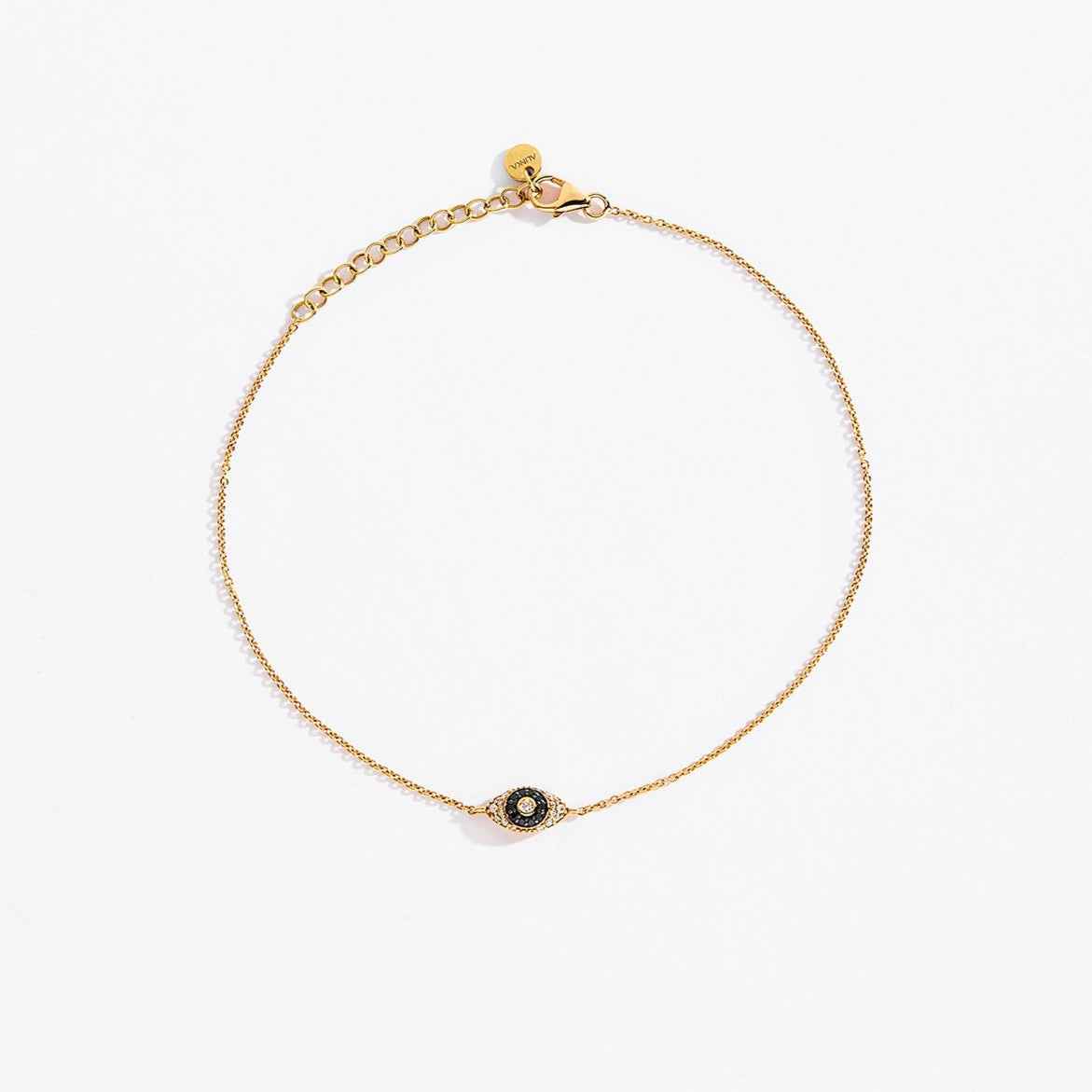 EVIL EYE Diamond Anklet