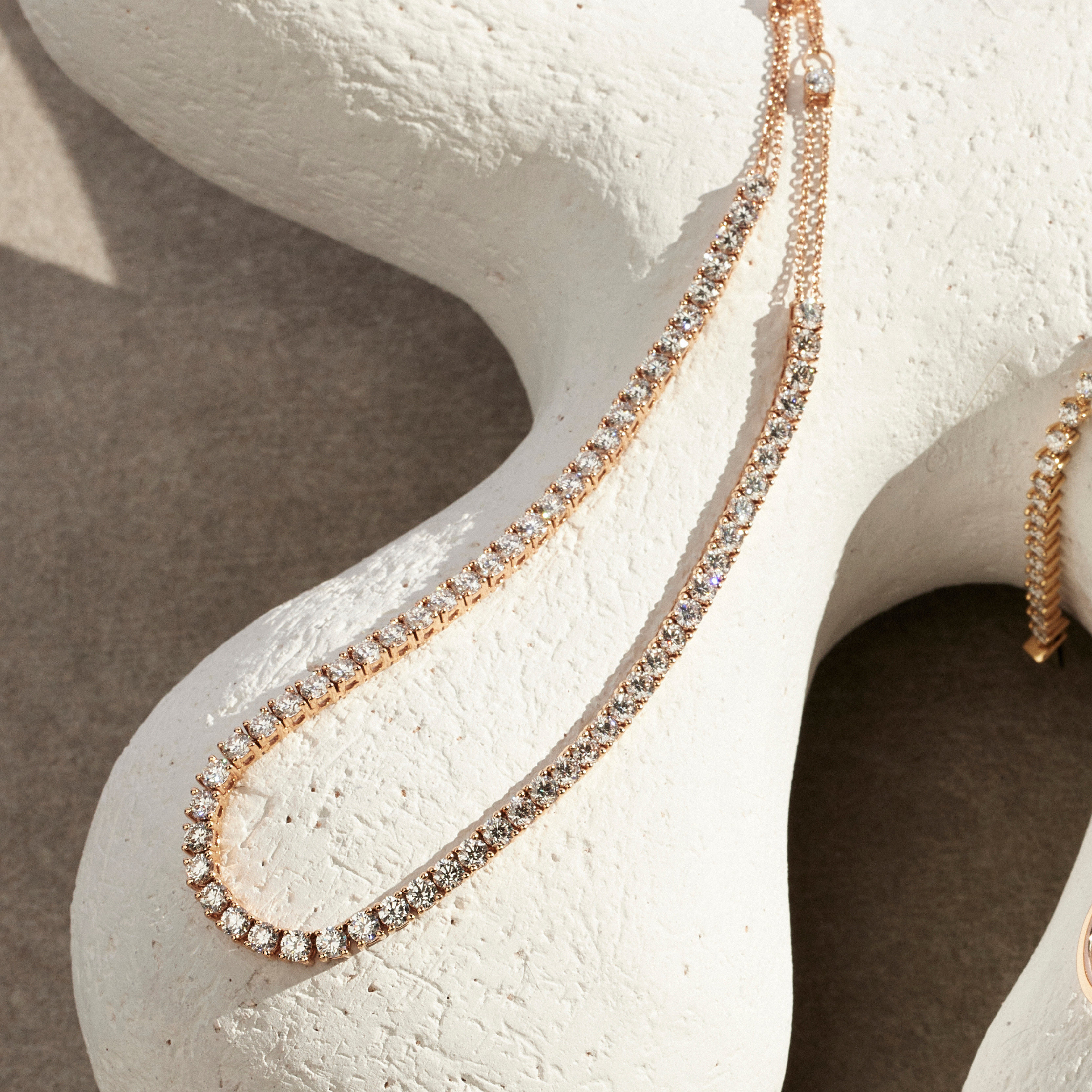 RIVIERA Diamond Tennis Necklace 8.00ct