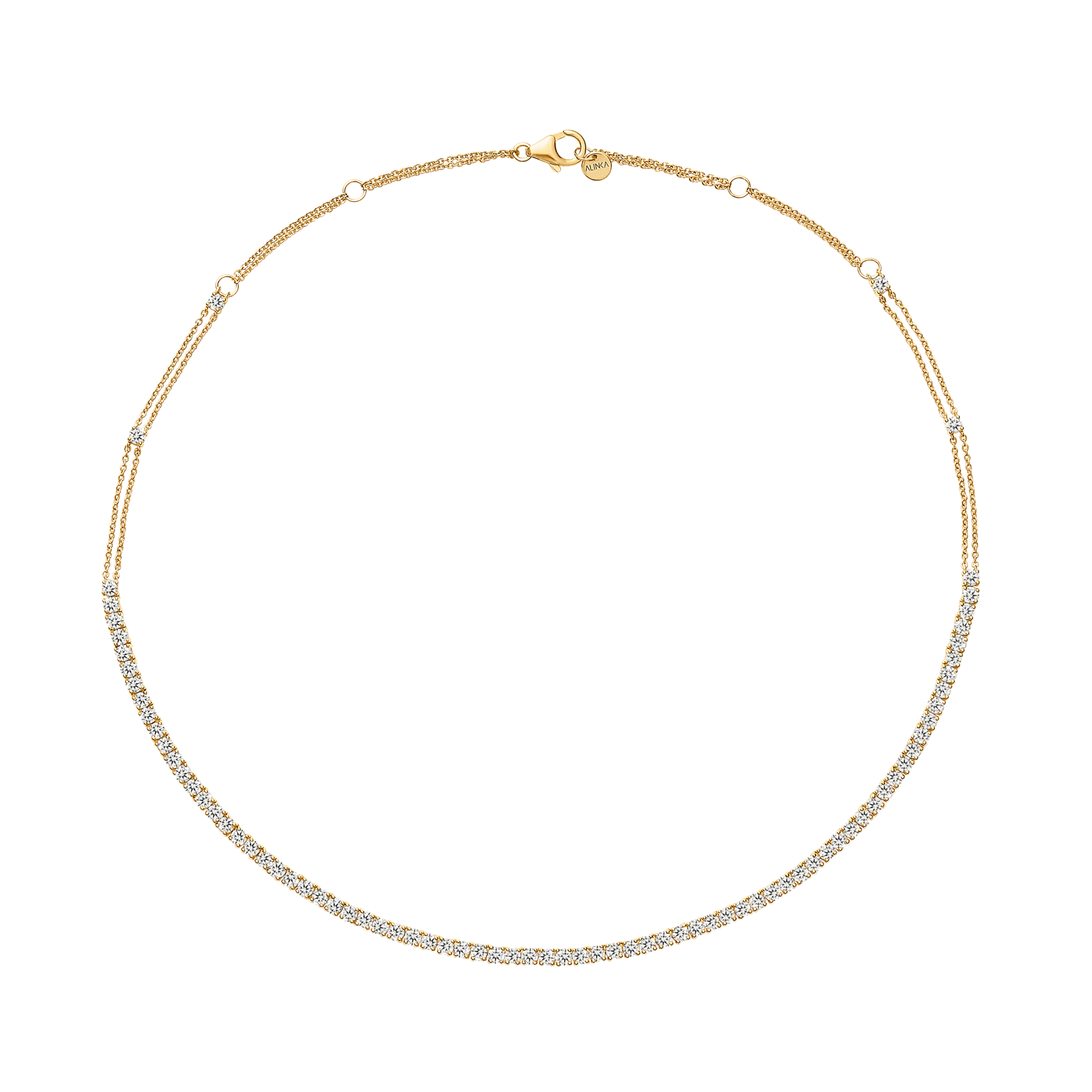 RIVIERA Diamond Tennis Necklace 8.00ct