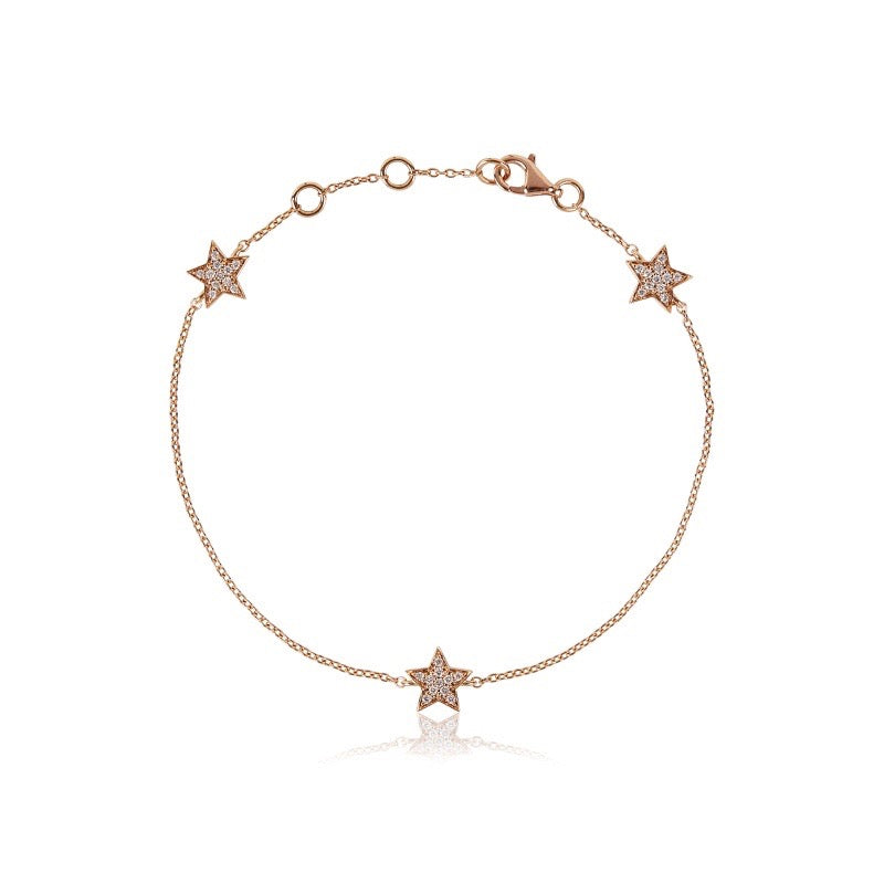 STASIA MINI Triple Star Diamond Bracelet