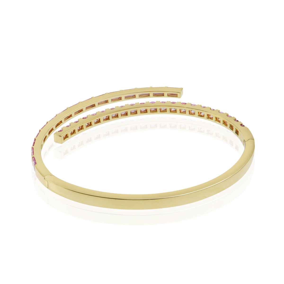 ECLIPSE Pink Sapphire Bangle