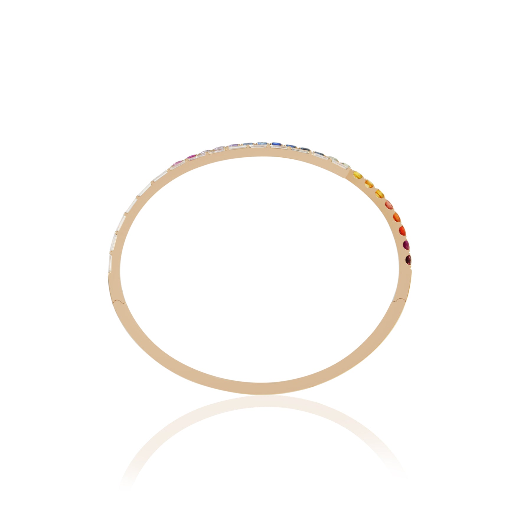 ECLIPSE Rainbow Sapphire Bangle