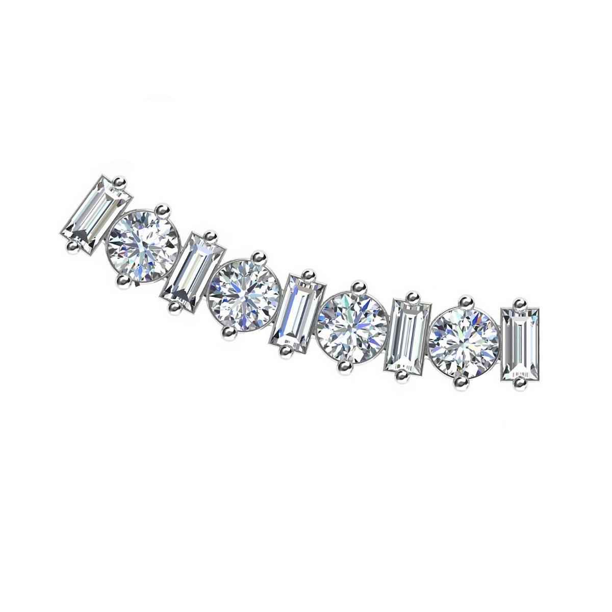 AMALFI Diamond Ear Cuff Single