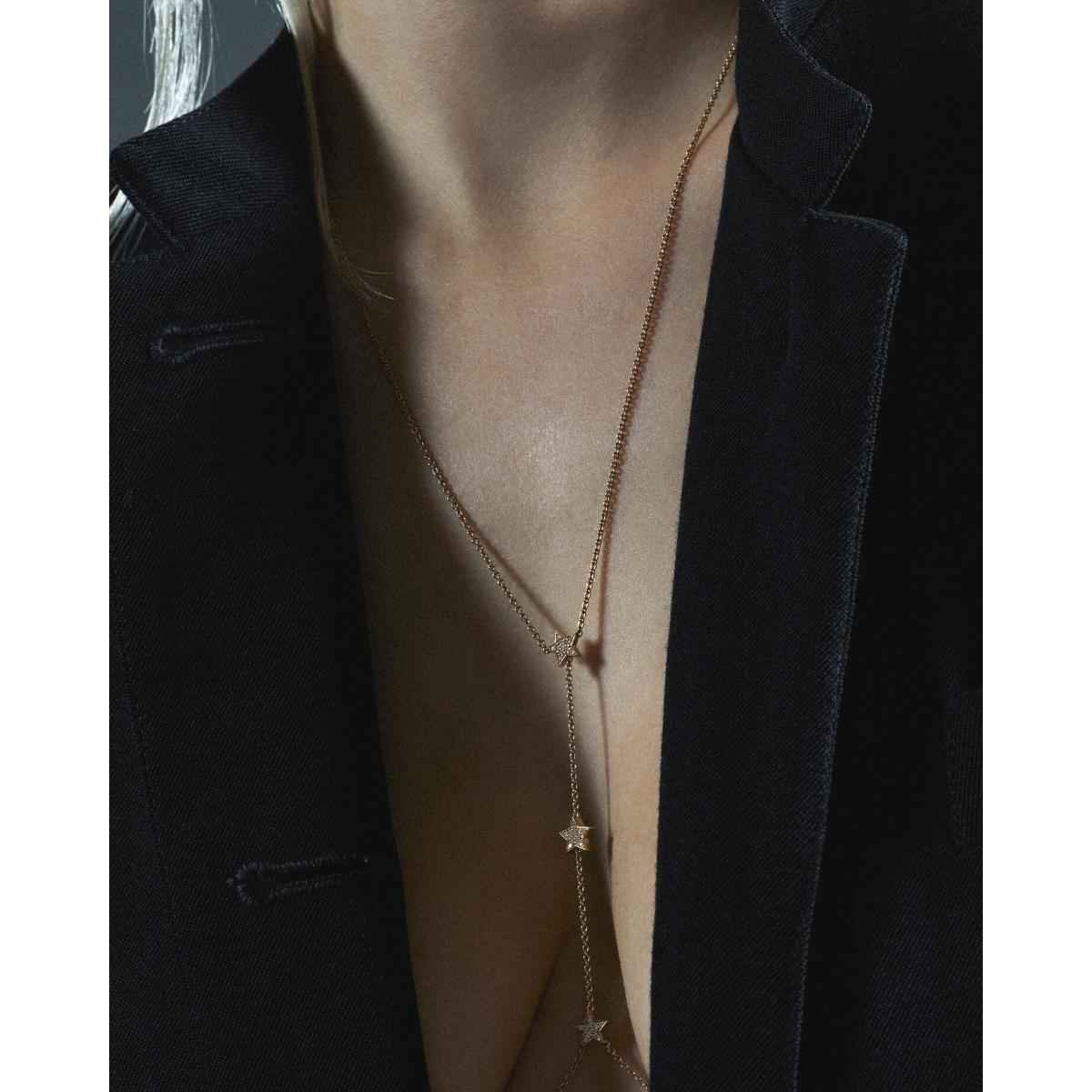 STASIA MINI Triple Star Diamond Body Chain